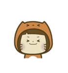 Yuk ＆ Cat（個別スタンプ：8）