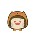 Yuk ＆ Cat（個別スタンプ：12）