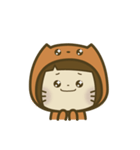 Yuk ＆ Cat（個別スタンプ：13）