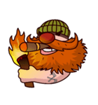 Brutal bearded hipster（個別スタンプ：1）