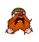 Brutal bearded hipster（個別スタンプ：2）