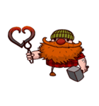 Brutal bearded hipster（個別スタンプ：4）