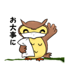 フクロウで一言（個別スタンプ：29）