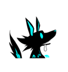 Shadow wolf light up！2（個別スタンプ：30）