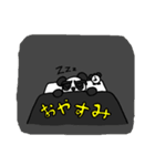 キリまゆパンダくん（個別スタンプ：25）