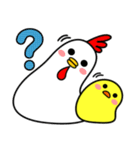 Have good year ！！ with chickens ！！ ^0^（個別スタンプ：4）