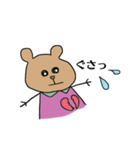 -kumaさん-（個別スタンプ：24）