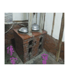 Outside the great-grandfather's house（個別スタンプ：2）