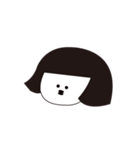湿気に勝てない女の子（個別スタンプ：1）