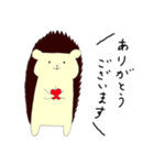 ハリネズミのドングリさん。（個別スタンプ：1）