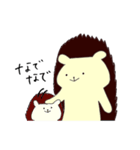 ハリネズミのドングリさん。（個別スタンプ：3）
