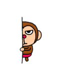 さるとウサギとトリ（個別スタンプ：1）