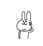 さるとウサギとトリ（個別スタンプ：10）