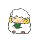 ほっこりまったりひつじ（個別スタンプ：6）