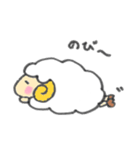 ほっこりまったりひつじ（個別スタンプ：9）