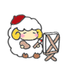 ほっこりまったりひつじ（個別スタンプ：24）