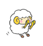 ほっこりまったりひつじ（個別スタンプ：33）