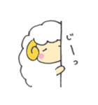 ほっこりまったりひつじ（個別スタンプ：34）