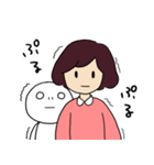 ふんふんと女の子（個別スタンプ：8）