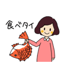 ふんふんと女の子（個別スタンプ：22）