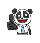 Hello Panda Office worker（個別スタンプ：12）