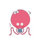 A massive head of octopus（個別スタンプ：40）