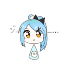 ポニテ©とツインテ©のかまちょスタンプ（個別スタンプ：15）