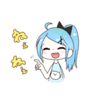 ポニテ©とツインテ©のかまちょスタンプ（個別スタンプ：18）