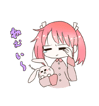 ポニテ©とツインテ©のかまちょスタンプ（個別スタンプ：22）