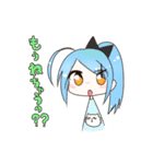 ポニテ©とツインテ©のかまちょスタンプ（個別スタンプ：23）