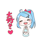 ポニテ©とツインテ©のかまちょスタンプ（個別スタンプ：37）