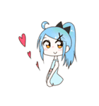 ポニテ©とツインテ©のかまちょスタンプ（個別スタンプ：38）
