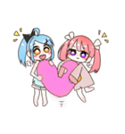 ポニテ©とツインテ©のかまちょスタンプ（個別スタンプ：39）