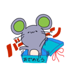 ちゅちゅちゅねずみ（個別スタンプ：8）