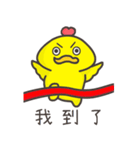 Poof chicken ＆ Bi chicken Gong Xi Fa Cai（個別スタンプ：24）