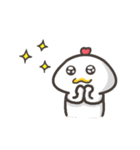 Poof chicken ＆ Bi chicken Gong Xi Fa Cai（個別スタンプ：36）