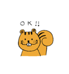 子リスのさえちゃん（個別スタンプ：24）