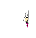 桃色おんなの子（個別スタンプ：13）