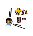 女子大学生なかよし10人組のゆかいな毎日（個別スタンプ：36）