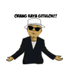 Indonesian Rich Guy（個別スタンプ：8）