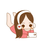 Dekdue Naugthy Girl（個別スタンプ：25）