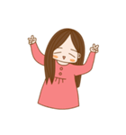 Dekdue Naugthy Girl（個別スタンプ：36）