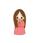 Dekdue Naugthy Girl（個別スタンプ：40）