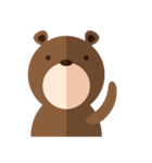 Big Brown Bear（個別スタンプ：4）