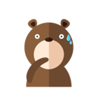 Big Brown Bear（個別スタンプ：8）