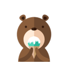 Big Brown Bear（個別スタンプ：17）