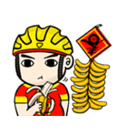 the cycling life of a struggling Knight8（個別スタンプ：2）