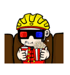 the cycling life of a struggling Knight8（個別スタンプ：32）