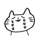 あごが大きいねこ（個別スタンプ：6）