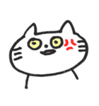 あごが大きいねこ（個別スタンプ：7）